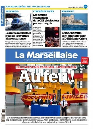 La une de la Marseillaise