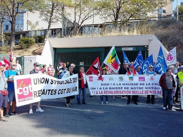 A Toulon, les retraités envoient leurs bons vœux
