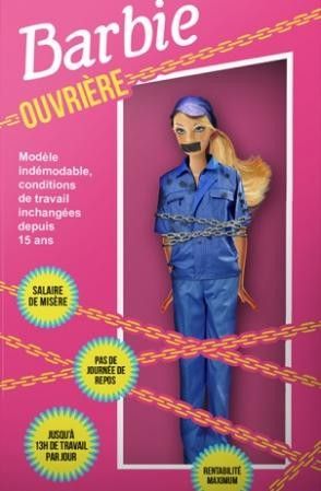1 Barbie ouvrière contre les mauvais traitements chez Mattel
